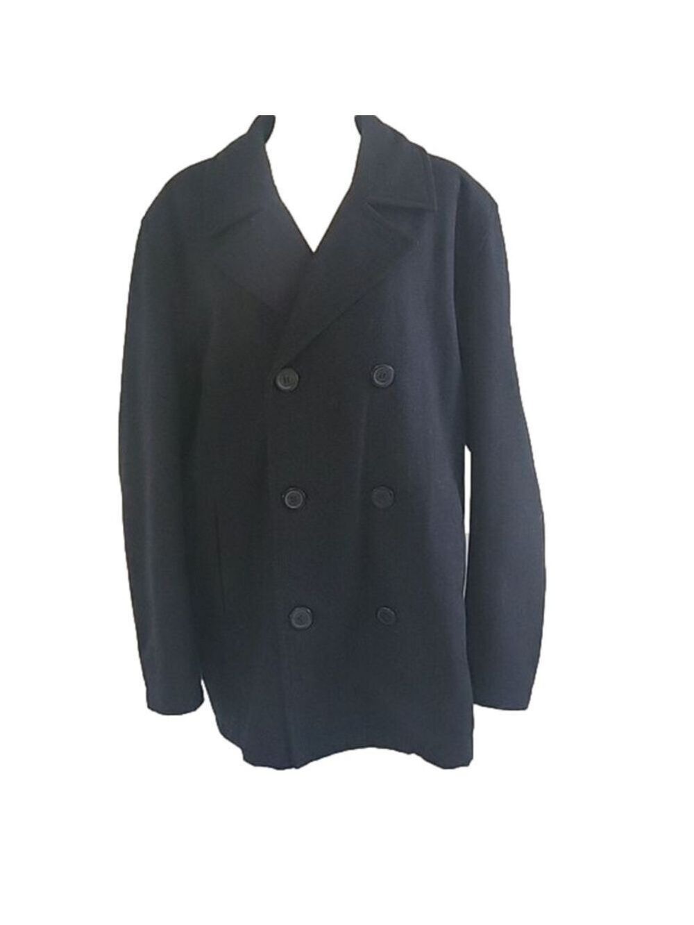 Marc New York Andrew Marc Men's Wool Blend Coat XL Black Lined